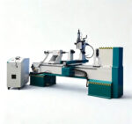 Fast Speed Woodworking lathe machine with Carving and Engraving Spindle from China