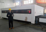 Fully Enclosed 1530 2040 Fiber Laser Cutting machine with MAX / RAYCUS 1.5KW-30KW Source For thick Metal Cutting - Image 3