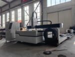 Integrated 2in1 Fiber laser cutting machine with aside rotary for both plate sheet metal and pipe or tube - Image 3