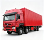 8x4 12 Wheels Howo Cargo Truck For Goods Transportation