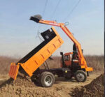 Hot Sale Multi Functions Integrated Wheel Truck-Mounted Excavator and Dump Truck (2-in-1) From China - Image 5