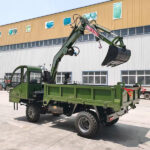 Hot Sale Multi Functions Integrated Wheel Truck-Mounted Excavator and Dump Truck (2-in-1) From China - Image 7