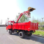 Hot Sale Multi Functions Integrated Wheel Truck-Mounted Excavator and Dump Truck (2-in-1) From China - Image 8