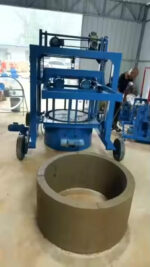 High-Efficiency Concrete Well Ring Block Making Machine Wholesale Factory Price From China - Image 11